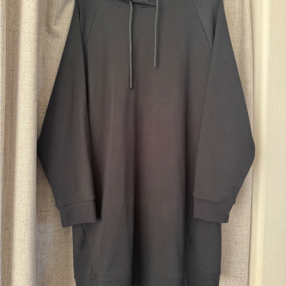 Old Navy Black Men's Hooded Pullover Sweatshirt